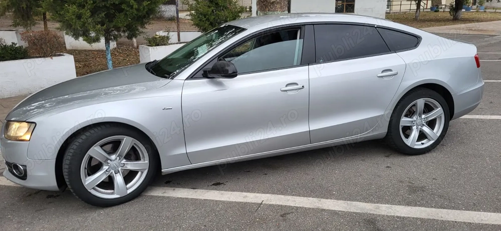 Audi A5 sline, 2011, Motor 2.0 TDI,143 cp, automata, padele volan