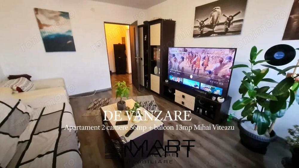 Apartament 56mp balcon 13mp Bulevardul Mihai Viteazu Apartament 56mp balcon 13mp Bulevardul Mihai Viteazu