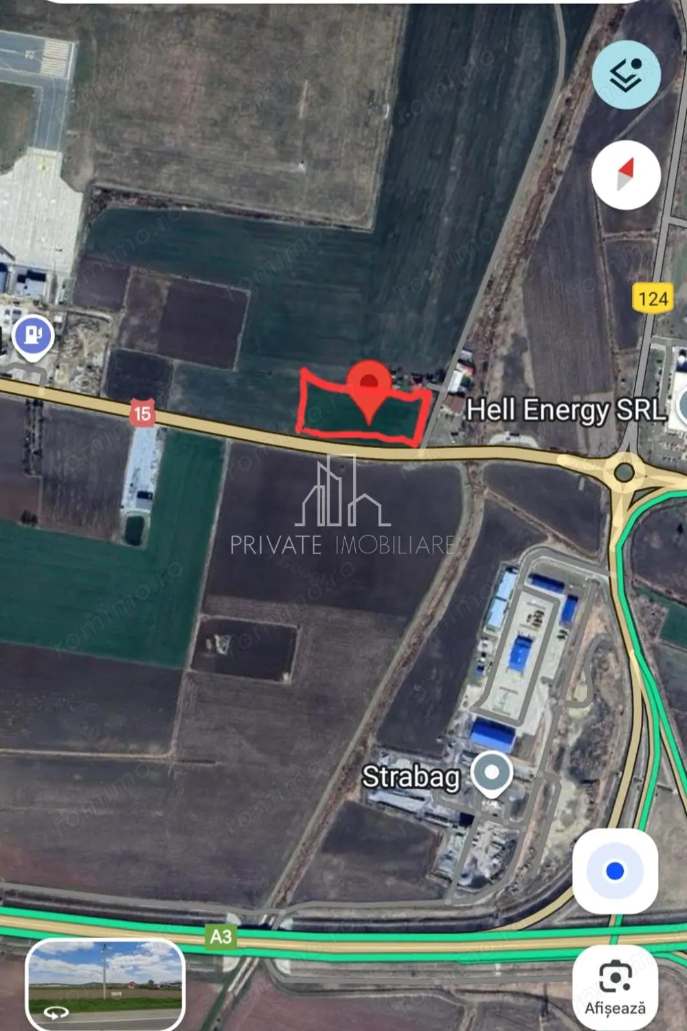 Teren 10 000 Mp Deschidere E60, Zona Aeroport/Autostrada, Ungheni