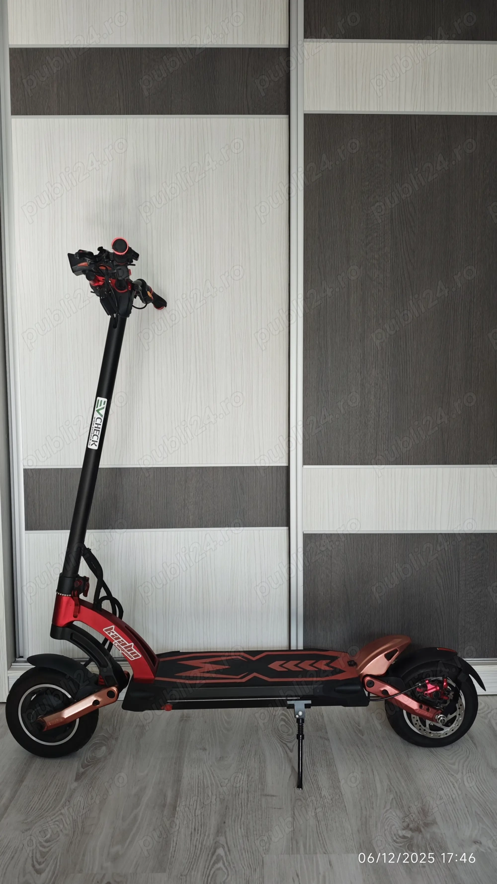 Trotinetă electrică Kaabo Mantis 2 x 1000W frane disc 60-70km h maxim