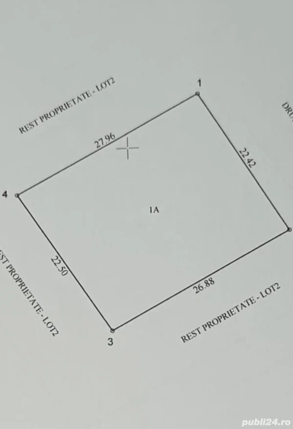 Teren intravilan de vânzare în sat Zorești  