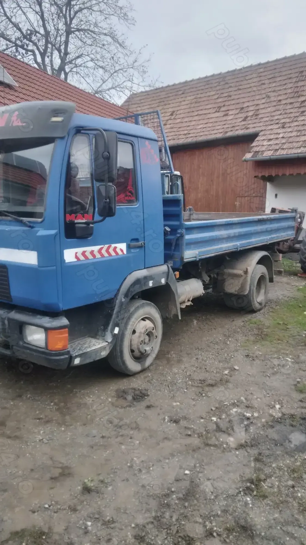 MAN 7,5 t basculabil l2000