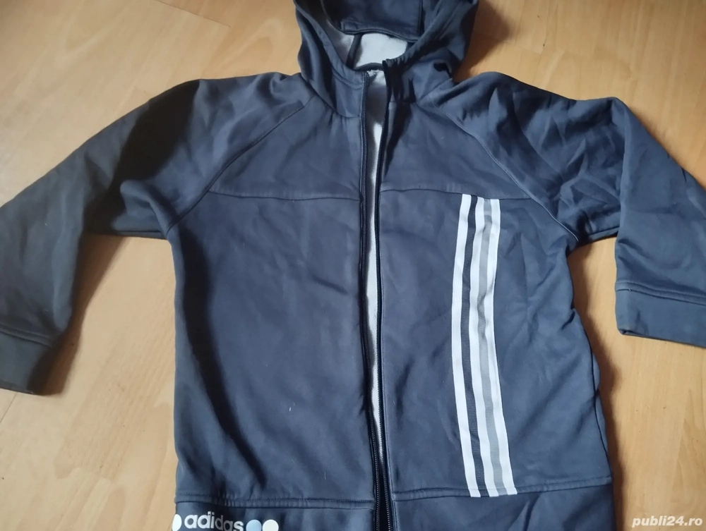 Geacă Adidas călduroasă pt copii+ tricou 