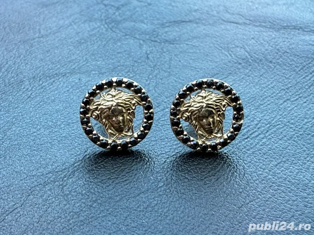 Cercei aur Versace