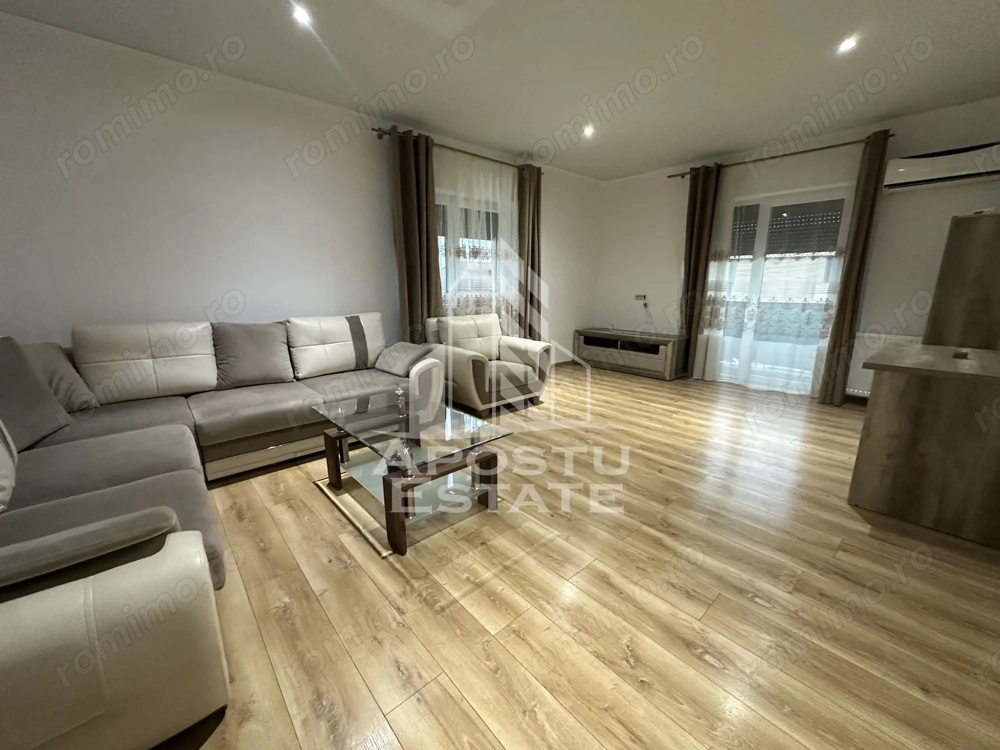 Apartament cu 2 camere decomandat la etajul 1 in Giroc la asfalt.