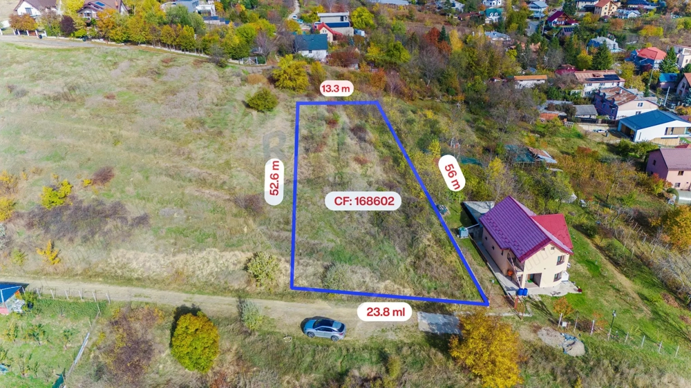 De Vânzare Teren Intravilan de 1,000mp Iasi | Aleea Plopii Fara Sot