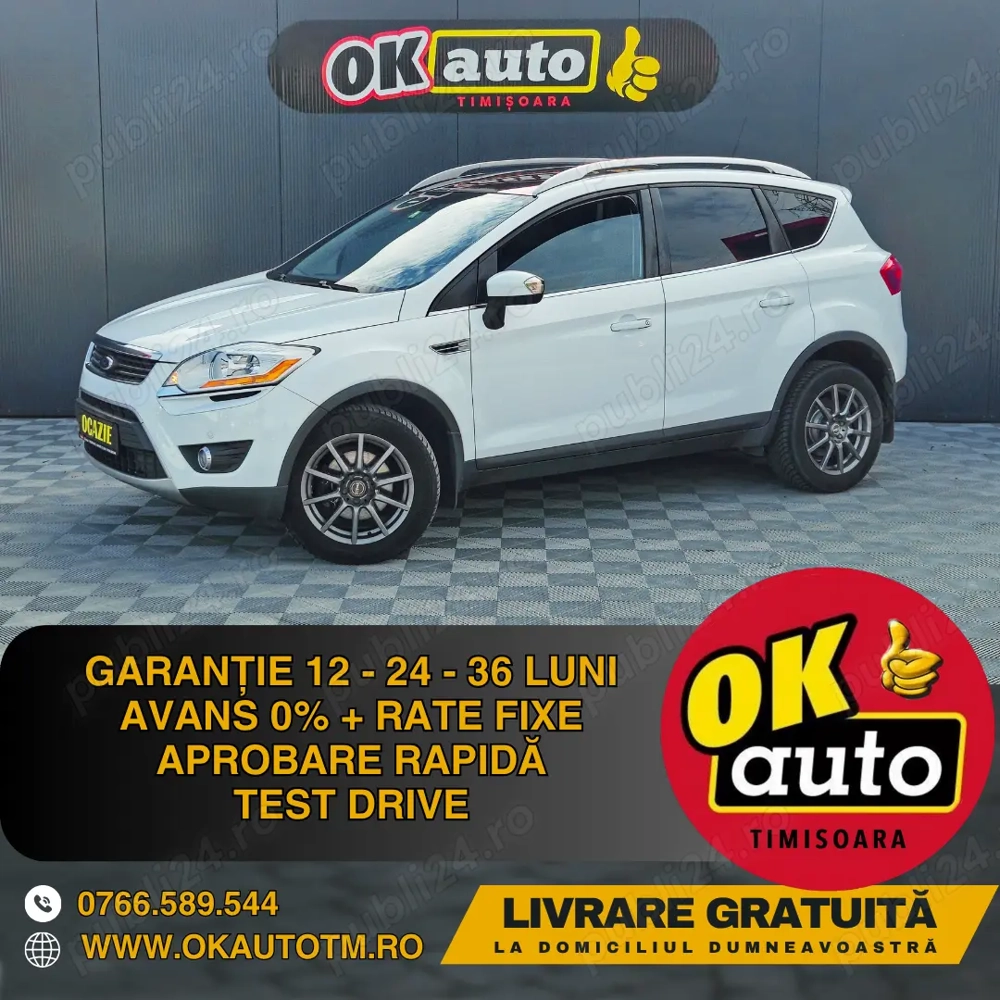 Ford Kuga - tractiune integrala 4x4 - 2.0 diesel - 136 c.p.
