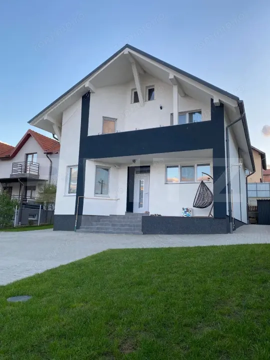 Locuinta moderna complet utilata, 4 dormitoare si 500mp curte