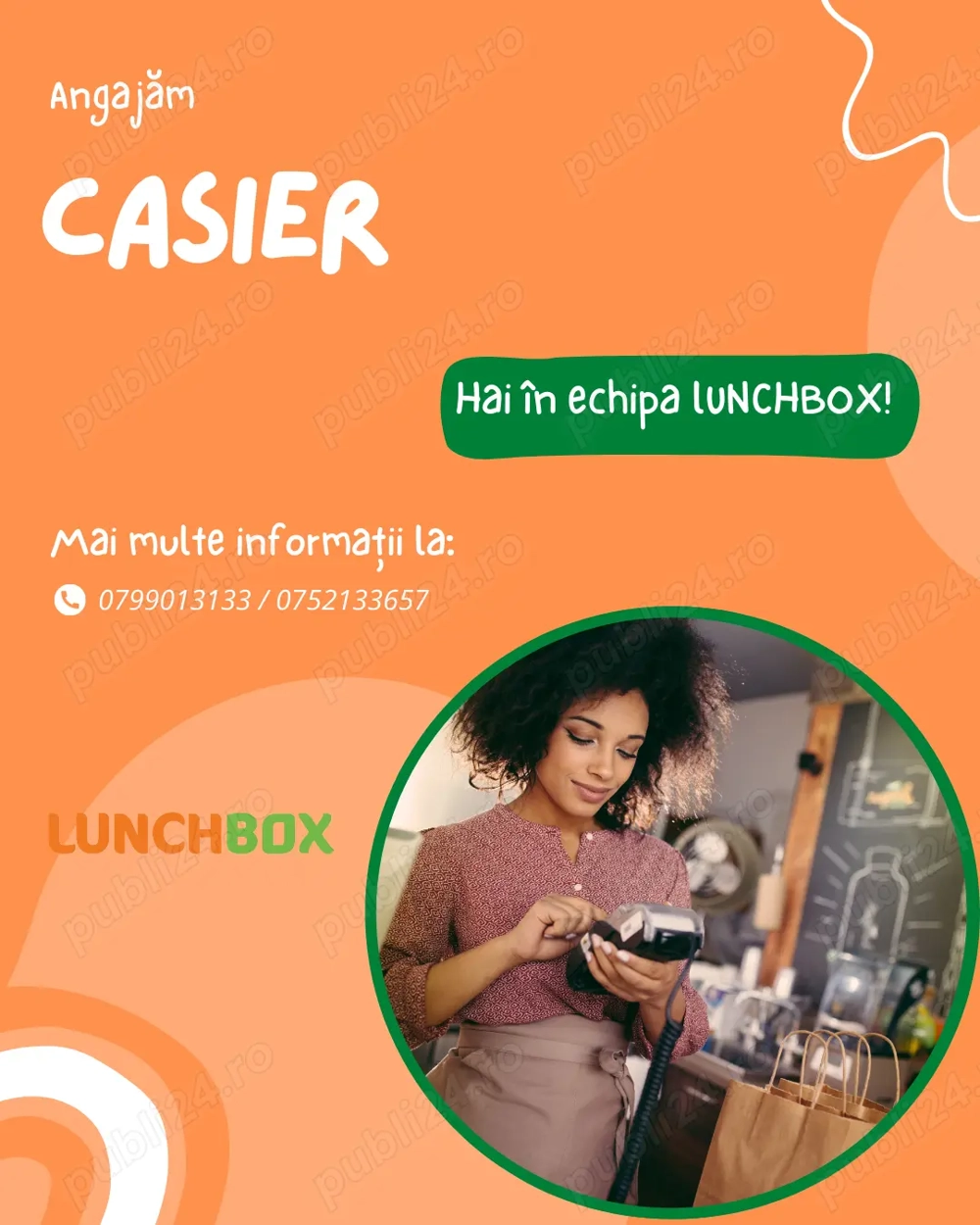 Angajăm Casier la VIVO Mall