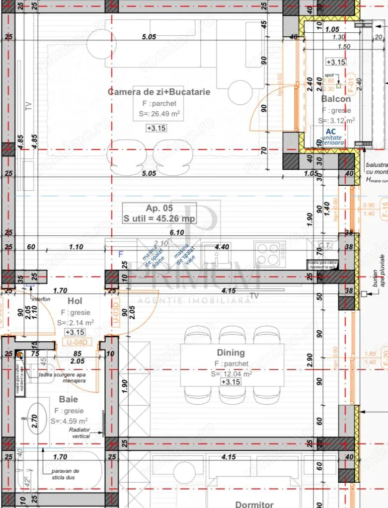 GIROC - 2 Camere - Etajul 2 - Finisaje la alegere - Parcare inclusa