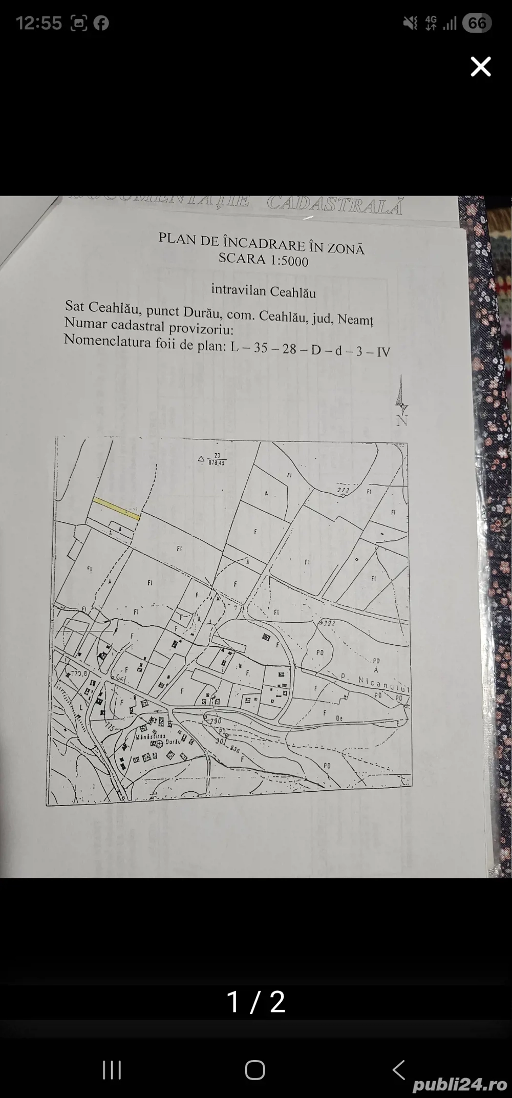 Teren Intravilan Stațiunea Durău