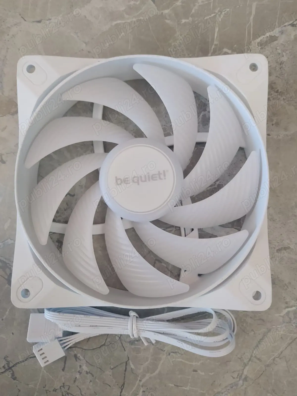 Set ventilatoare PC Be Quiet! Light Wings LX 120MM White ARGB