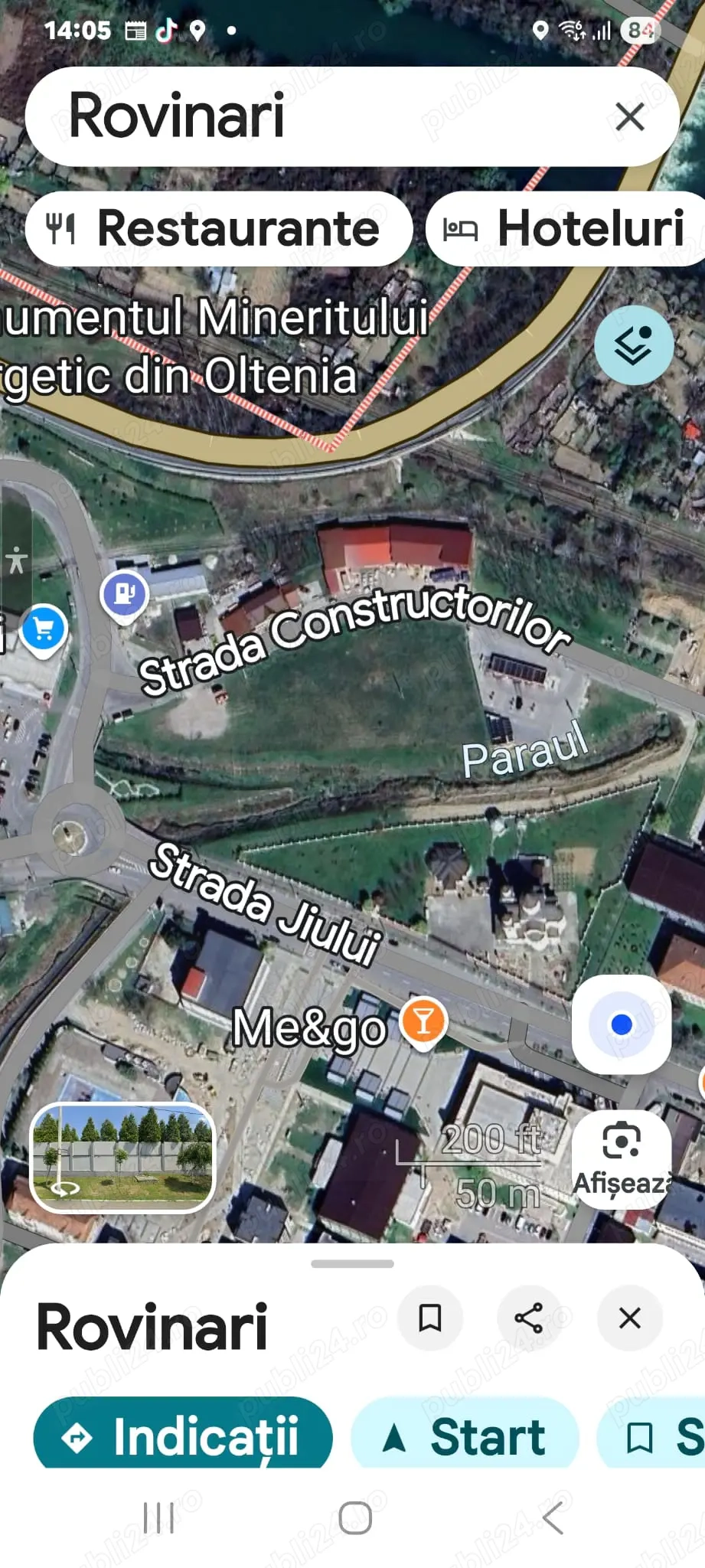 Vand 5300 mp teren de construit in Rovinari, pretabil comert, srvicii, locuinte...