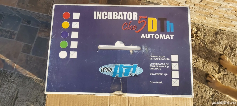 Vind incubator pui de gaina si prepelita Vind incubator pui de gaina si prepelita