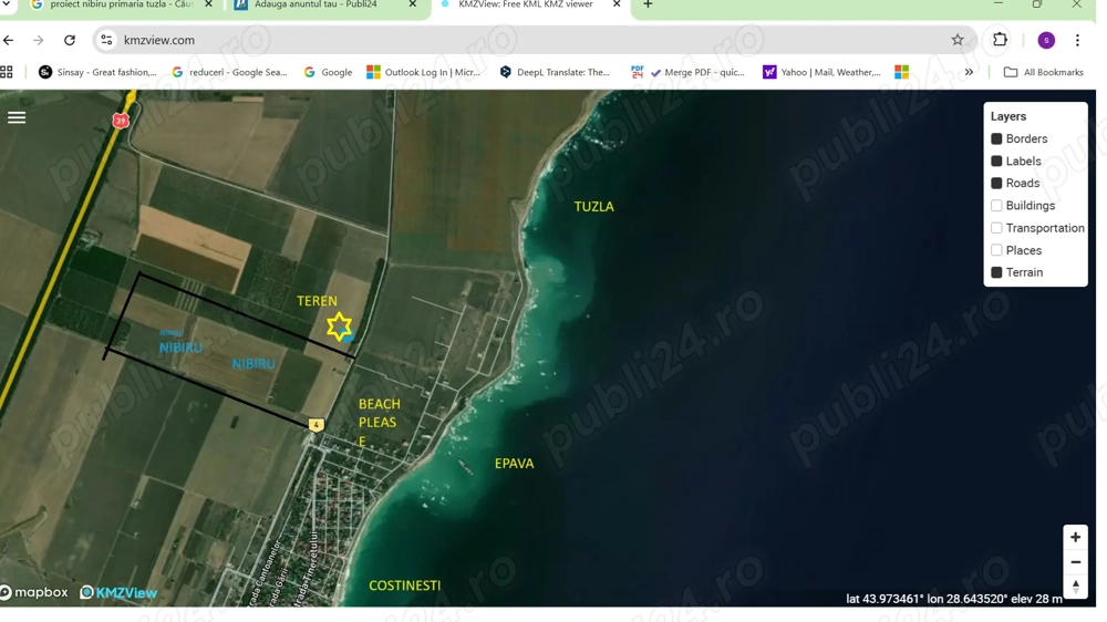 Teren Costinesti apropiere statiune Nibiru Teren Costinesti apropiere statiune Nibiru