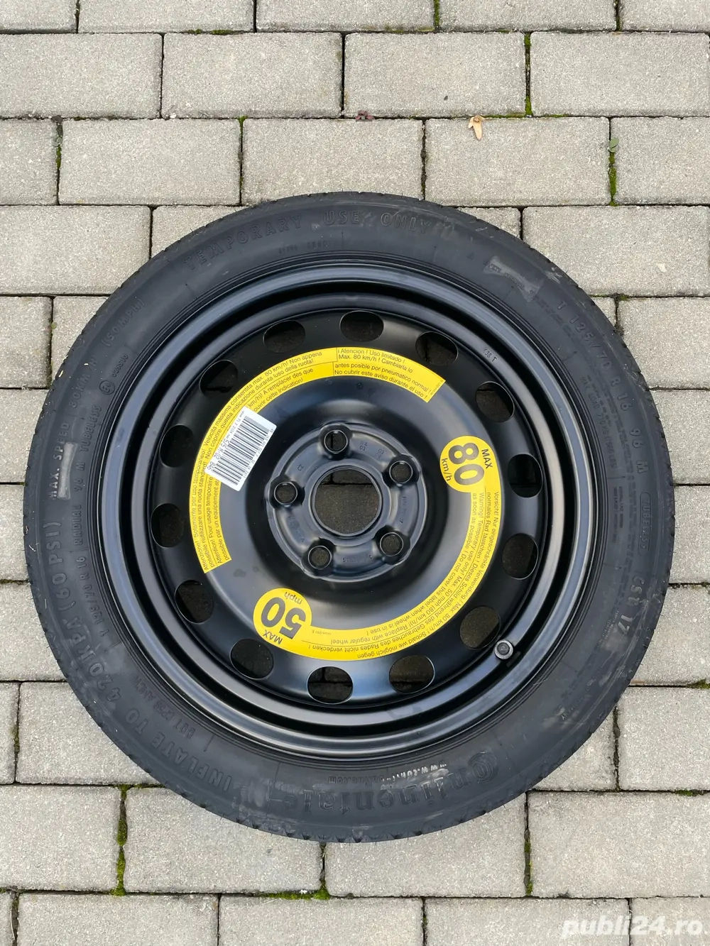 Rezerva slim 16 noua 5X112-Audi,Vw,Seat,Skoda !