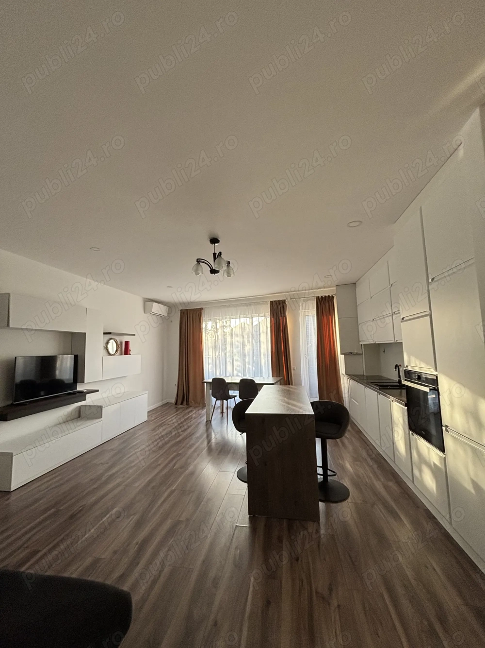 Apartament 2 camere - etaj 2 din 3  ,cu lift, mobilat si utilat complet