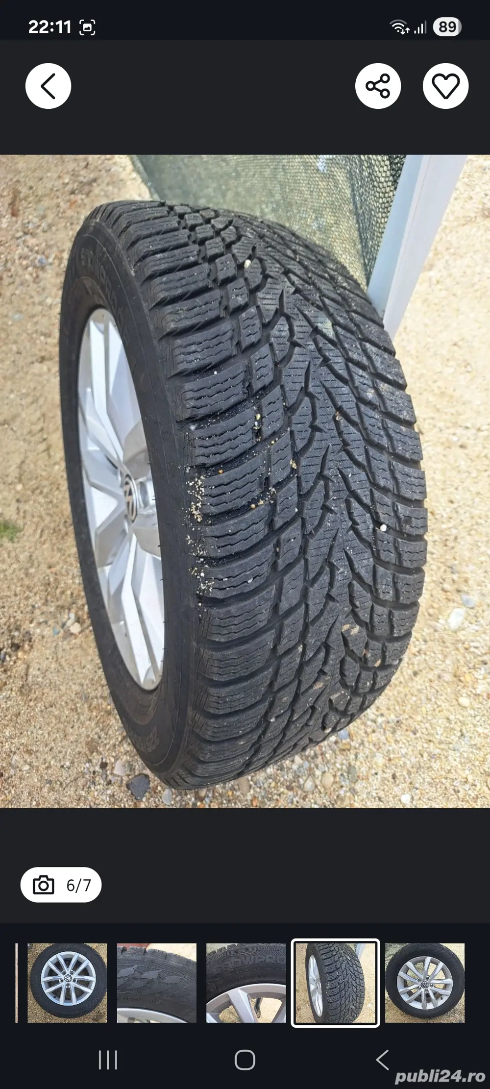 Jante +anvelope R 16