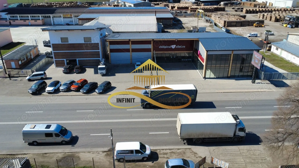 Hala cu cladire de birouri | Stefan cel Mare | Roman/Neamt