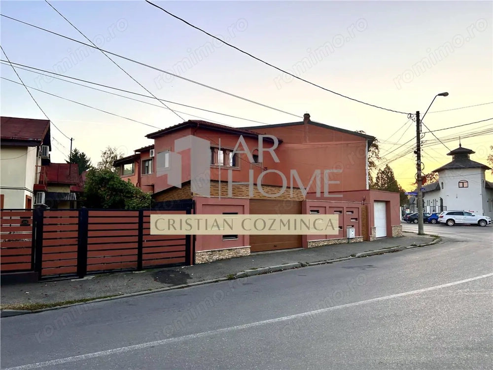 Casa 5 camere, P+1E, partial mobilata, 2 garaje, Mircea cel Batran, Ploiesti