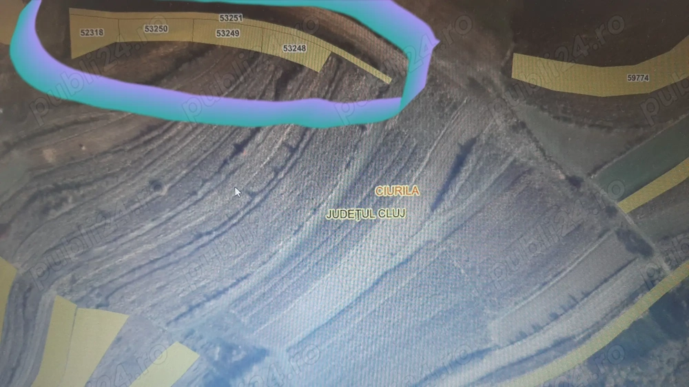 Teren extravilan de vanzare