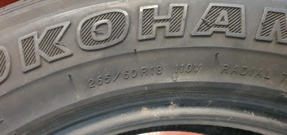 Anvelope iarna de vanzare 265/60R18/110V