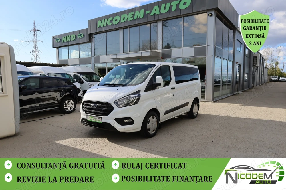 Ford Transit Custom L1H1 8+1 Locuri 2.0D 105CP 