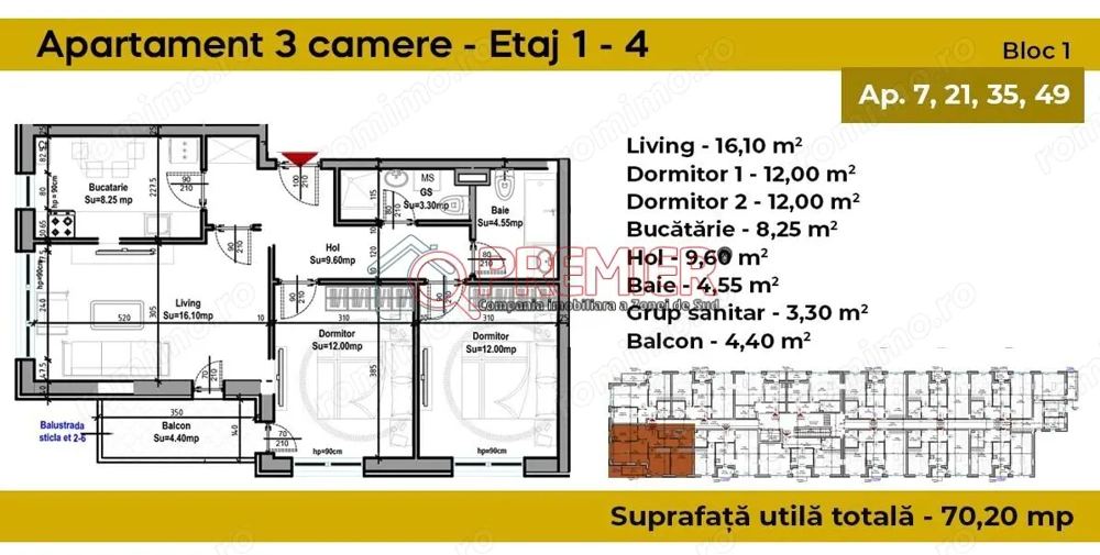Metalurgiei Postalionului - Finisaje la alegere - Dezvoltator de top