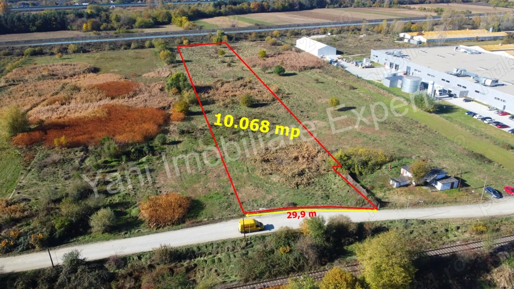 Teren de vânzare în comuna Băiculești, județ Argeș, în apropiere de fabrica Elemaster.