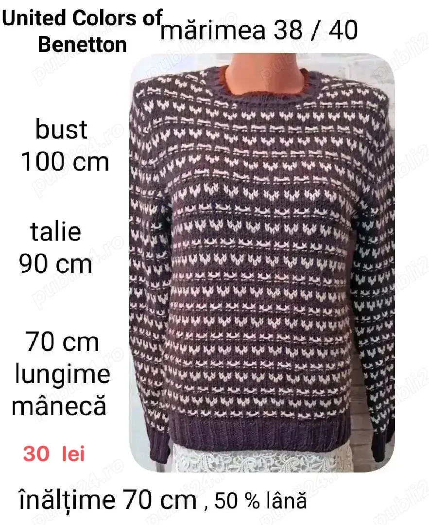 Bluza pentru femei, lână 
