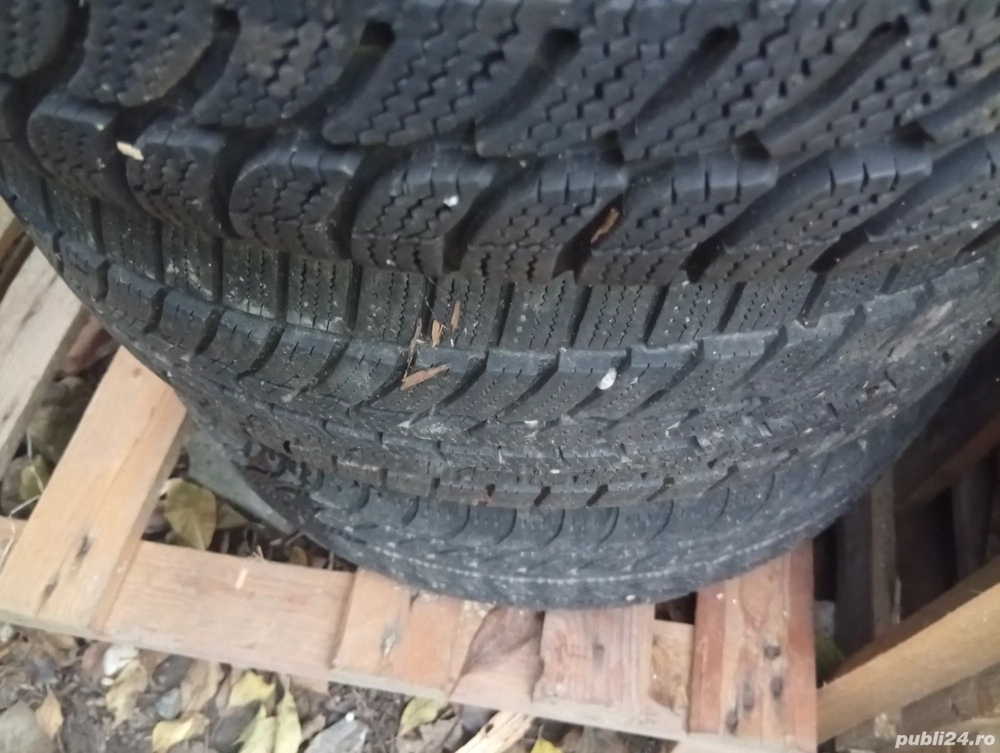 Roti Opel Astra G de 15 inch cu anvelope iarna 195/65 dot 2020