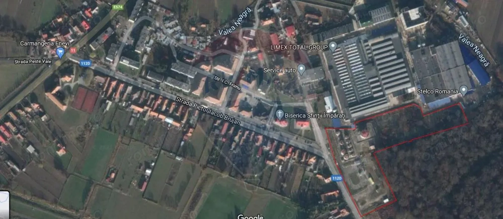 Potenţial de dezvoltare - Depozit carburanţi, Lunca Câlnicului, BV