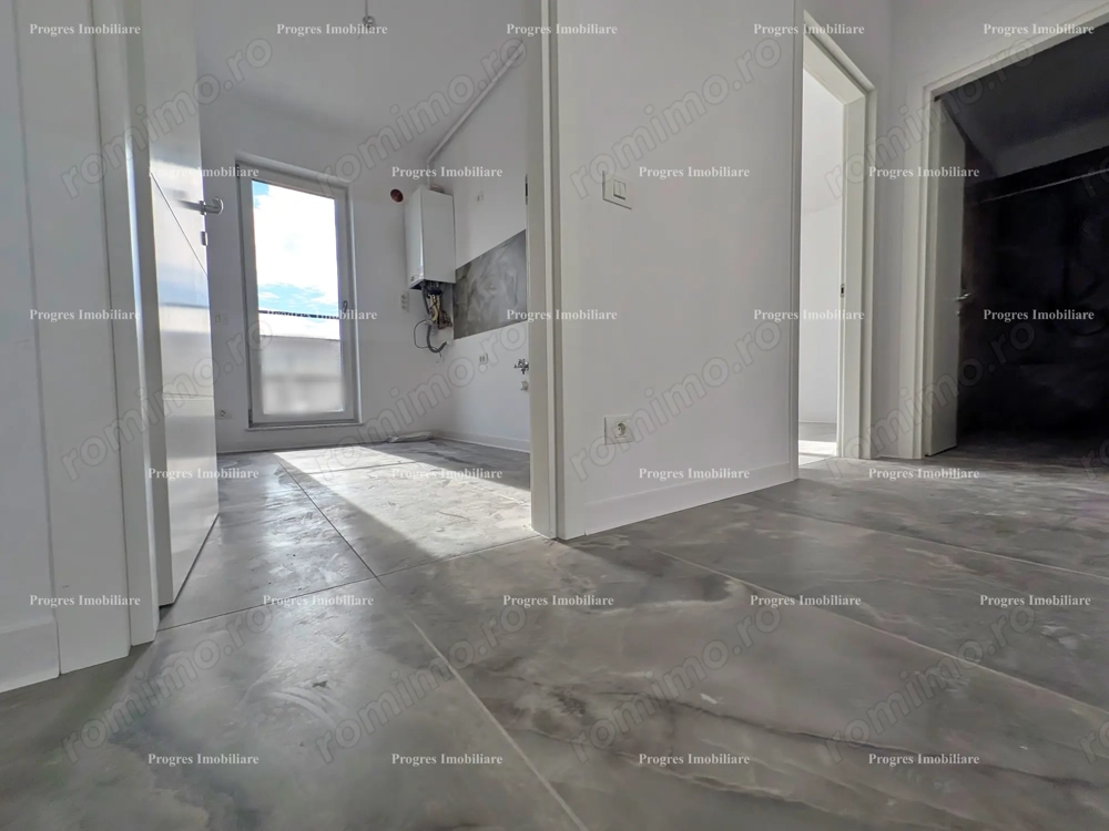 Ap.2 camere - bucatarie inchisa - bloc nou (finalizat) - parcare inclusa