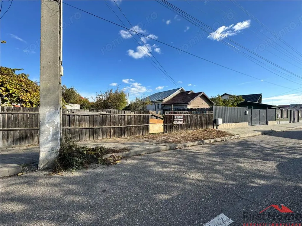 Teren 346mp de vanzare in Focsani pe strada Triumfului nr 3