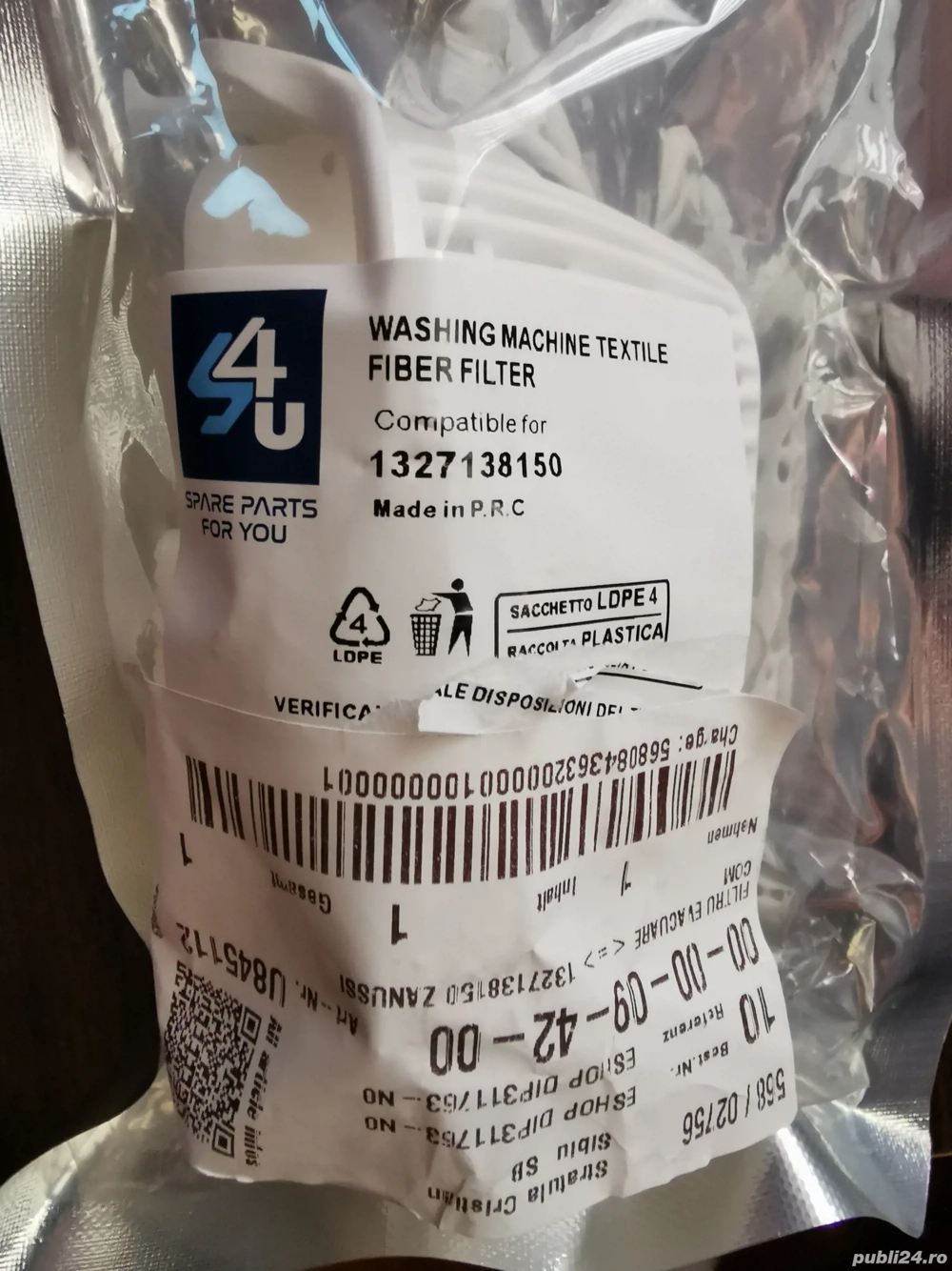 Filtru Electrolux verticală 