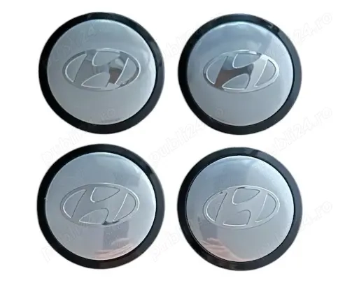 Set 4 capace roti Hyundai - 69mm exterior, 56mm interior