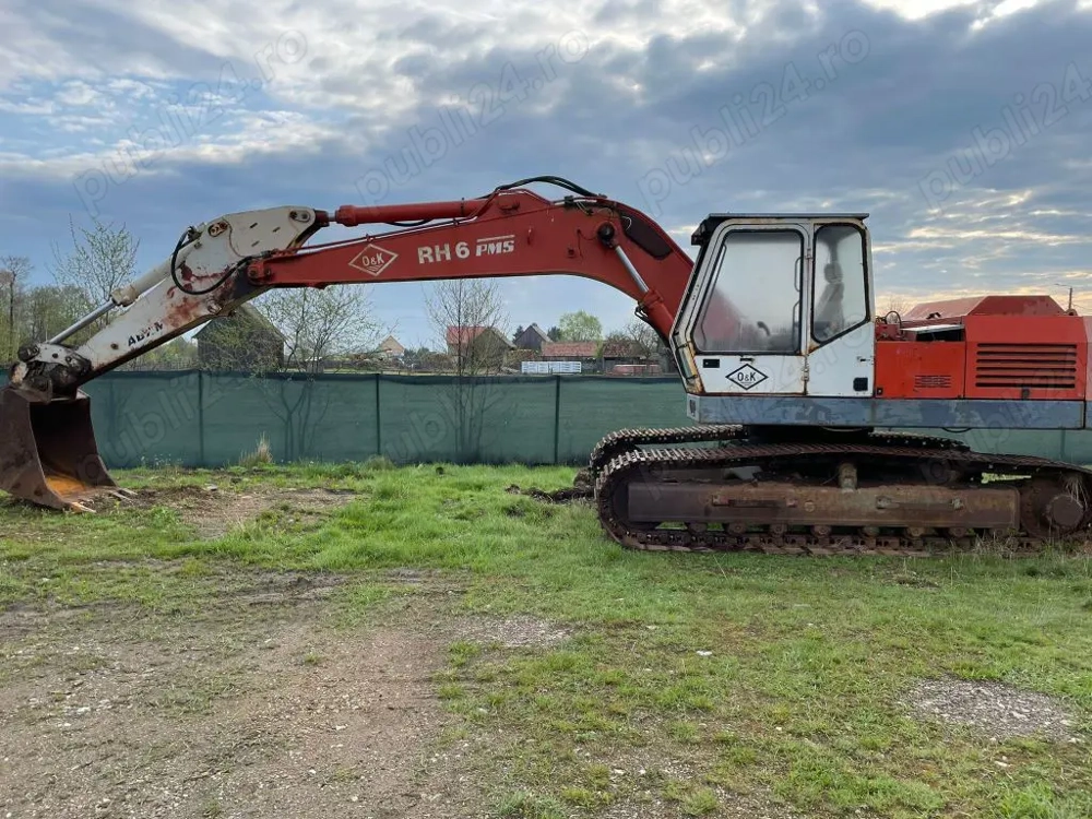 Excavator O&K Rh6,fab.1992,in stare buna,22tone,facilitez si transport.