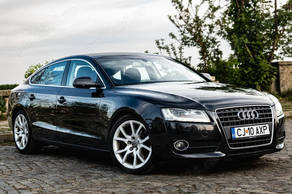 Audi A5 Sport Back 2011 2.0 TFSI 285 CP * EURO 5 * Navigație * Led * BI Xenon