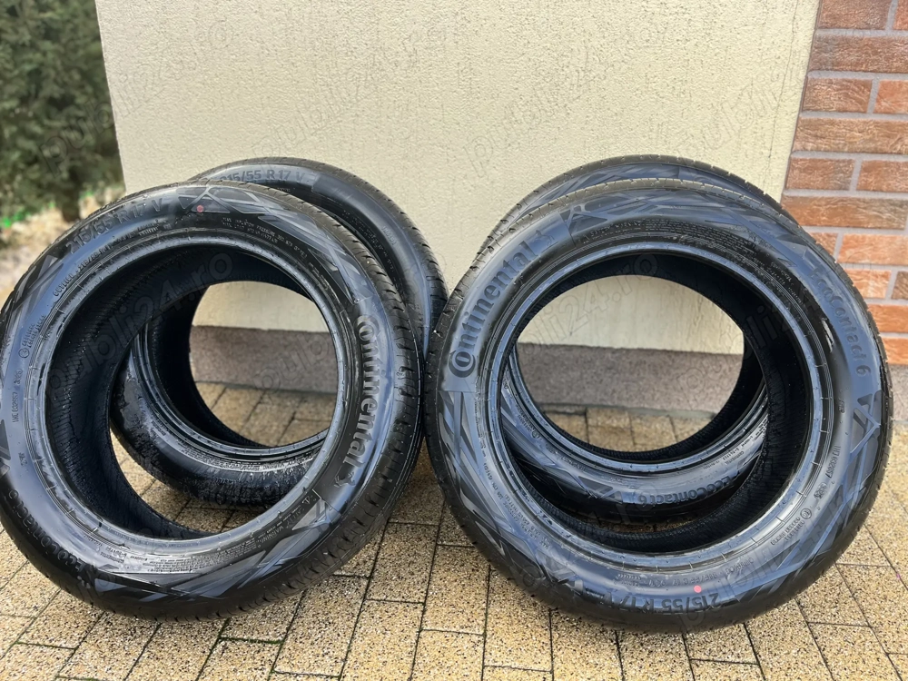 Cauciucuri Continental EcoContact6 215/55/R17 Vara - 800 km uzura