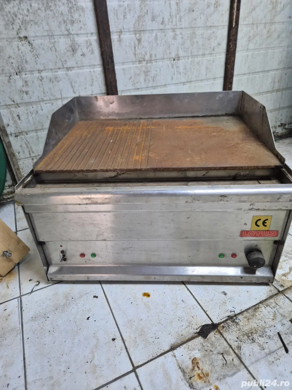 Gratar electric inox