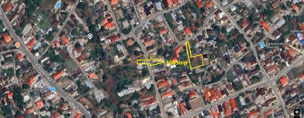 teren 1003 mp, oportunitate de constructie, Berceni