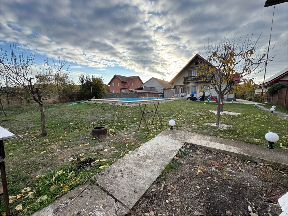 Individuala P+M Becicherecu Mic,4 Camere,Piscina exterioara,Teren Generos