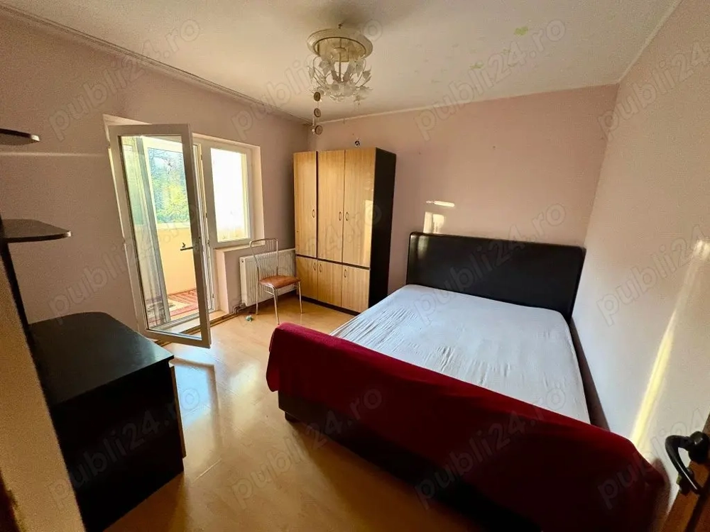 2 camere Dacia Z-uri  60mp etaj3din 4 mobilat utilat 2balcoane 91000euro