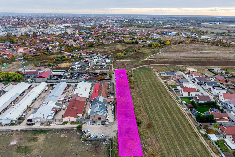 Teren de 2500 mp, cu posibilitate de parcelare în Bujac Arad