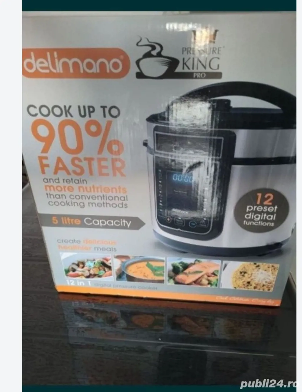 Multicooker Delimano Multi Cooker 12 in 1 nou nout 900 watts 5 litri