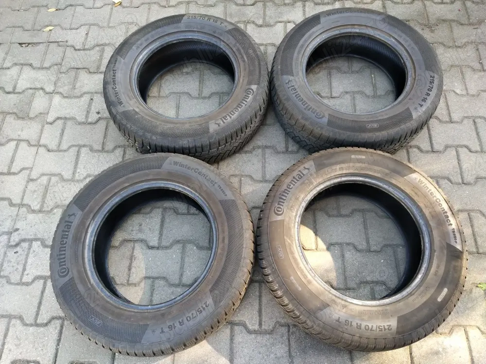 Set 4 cauciucuri iarna 215/70/R16 Continental Wintercontact 850P in stare foarte buna