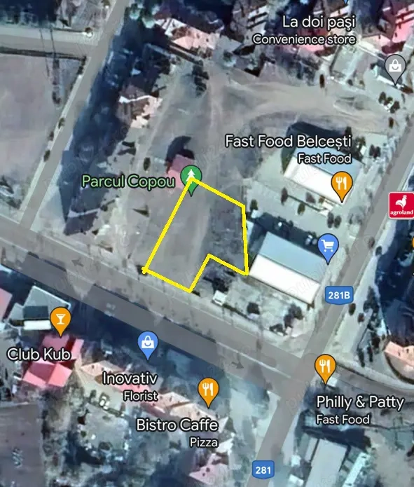 Persoana fizica, teren 1200mp, intravilan Belcesti