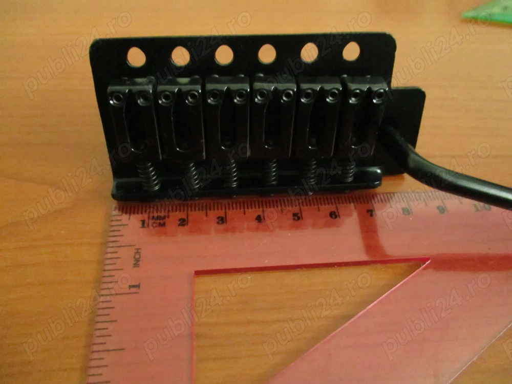 Sistem Whammy   Bridge   Tremolo Chitara Electrica Negru 6 Corzi