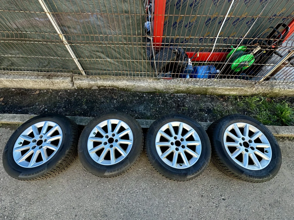 Set jante roti iarna Continental 225 55 R16 5x112 7j Continental 2020