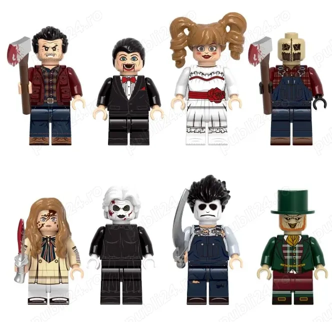 Set 8 Minifigurine tip Lego Horror Movies pack2